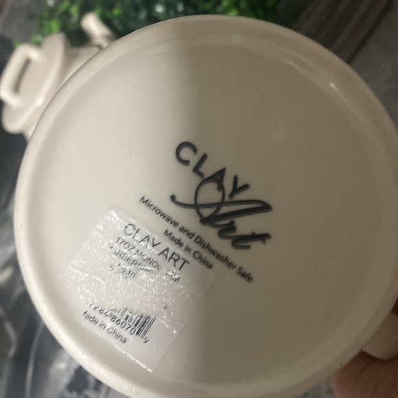 ❌❌❌❌SOLD Art Barbershop Mug Coffee Cup - Initial S - Picture 3 of 3